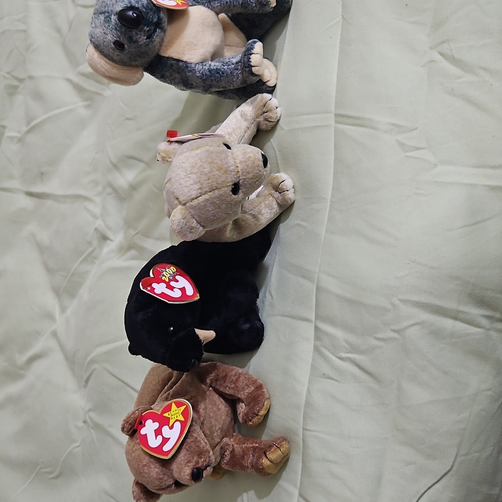 Ty Beanies Collection of Four - NWT